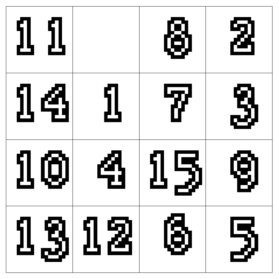 moving tiles in the puzzle